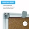 Mastervision MasterVision Earth Series Self-Healing Cork Bulletin Board, Wall Mount, 48x72", Aluminum Frame CA271790 - alternate 7